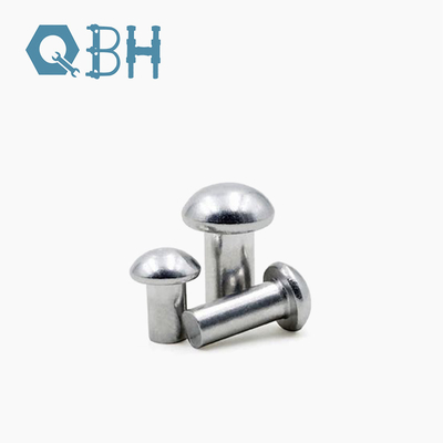 DIN661 Oval Solid Rivets Solid Round Head Rivet