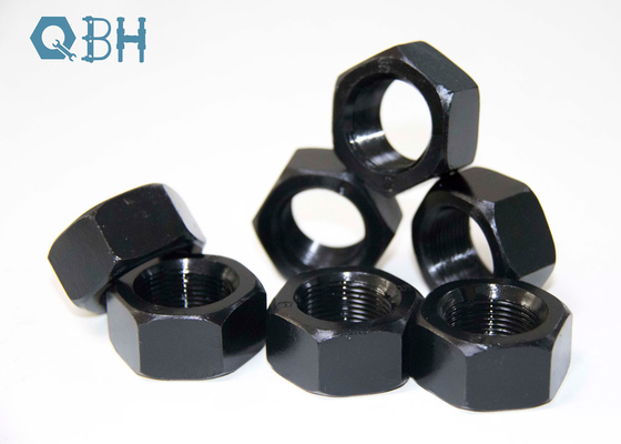 DIN 971 FINE THREAD HEX NUTS M8-M39 cold forging and hot forging ZP YZP HDG BLACK color with class 6 8 10