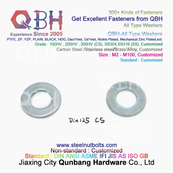 QBH DIN125 DIN127 F436 F436M F959 F959M DIN434 DIN436 NFE25-511 Wszystkie rodzaje płaskiej sprężyny stożkowej zębatej okrągłej podkładki kwadratowej 1